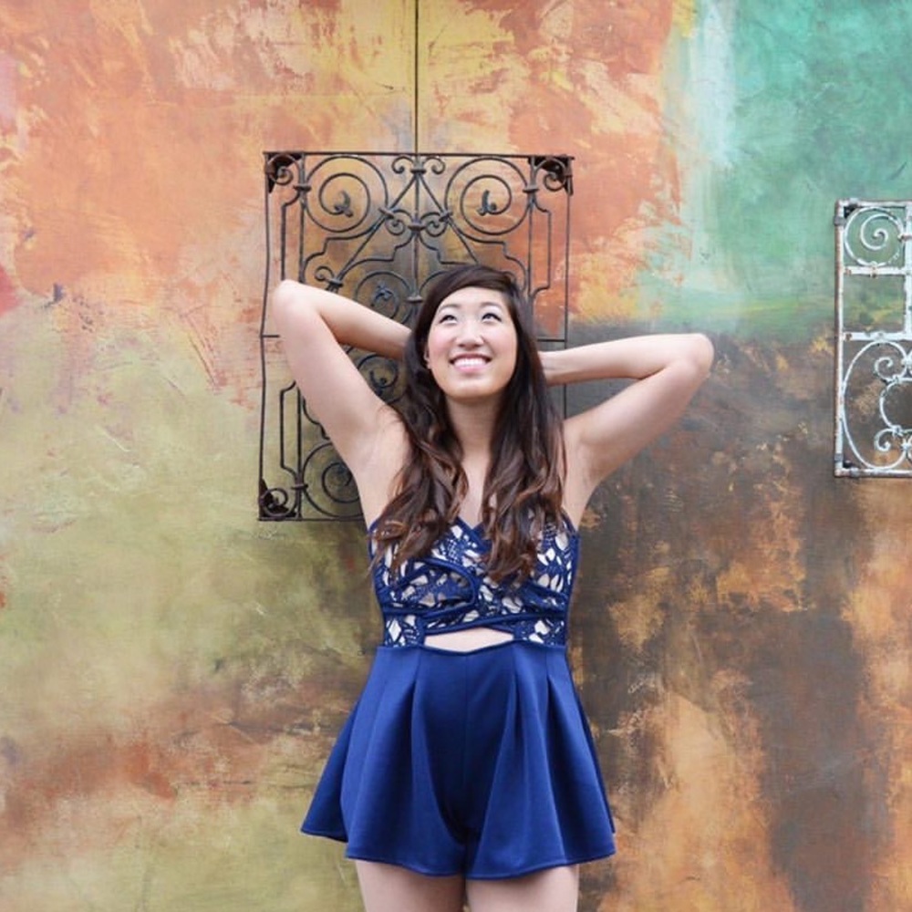 [LIKE 🆕] Blue Lace Romper